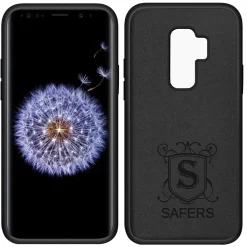 Samsung Galaxy S9 Plus - Silikon Case mit Mikrofaser-Innenseite