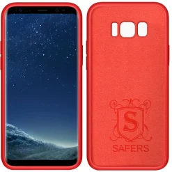 Samsung Galaxy S8 Plus - Silikon Case mit Mikrofaser-Innenseite