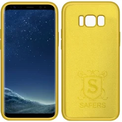 Samsung Galaxy S8 Plus - Silikon Case mit Mikrofaser-Innenseite