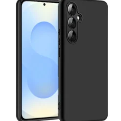 Samsung Galaxy S25 Plus - Slim Silikon Backcover Schwarz