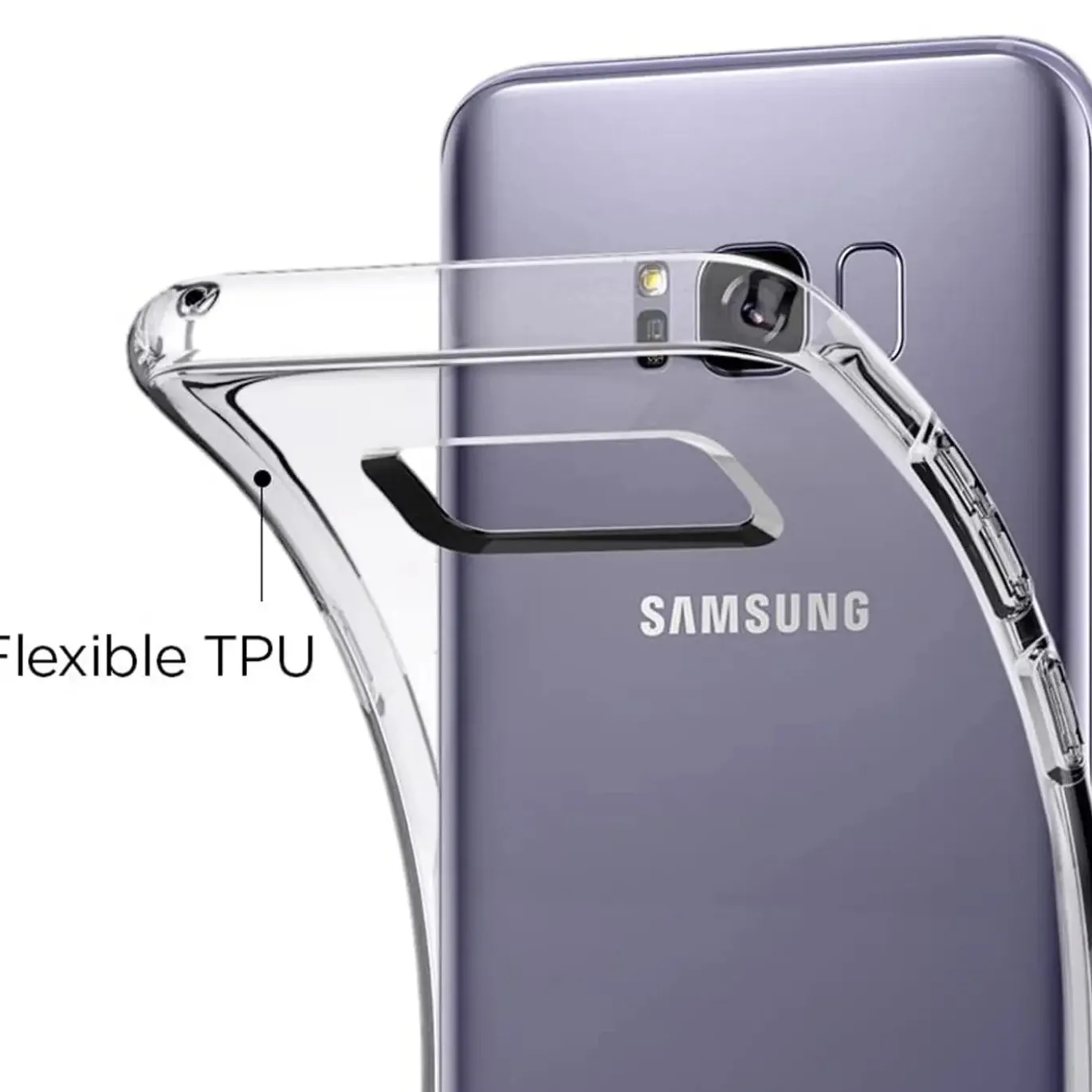 Samsung Galaxy S8 Plus - Slim Clear Case Hülle