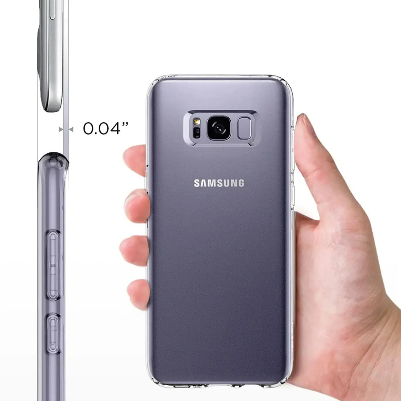 Samsung Galaxy S8 Plus - Slim Clear Case Hülle