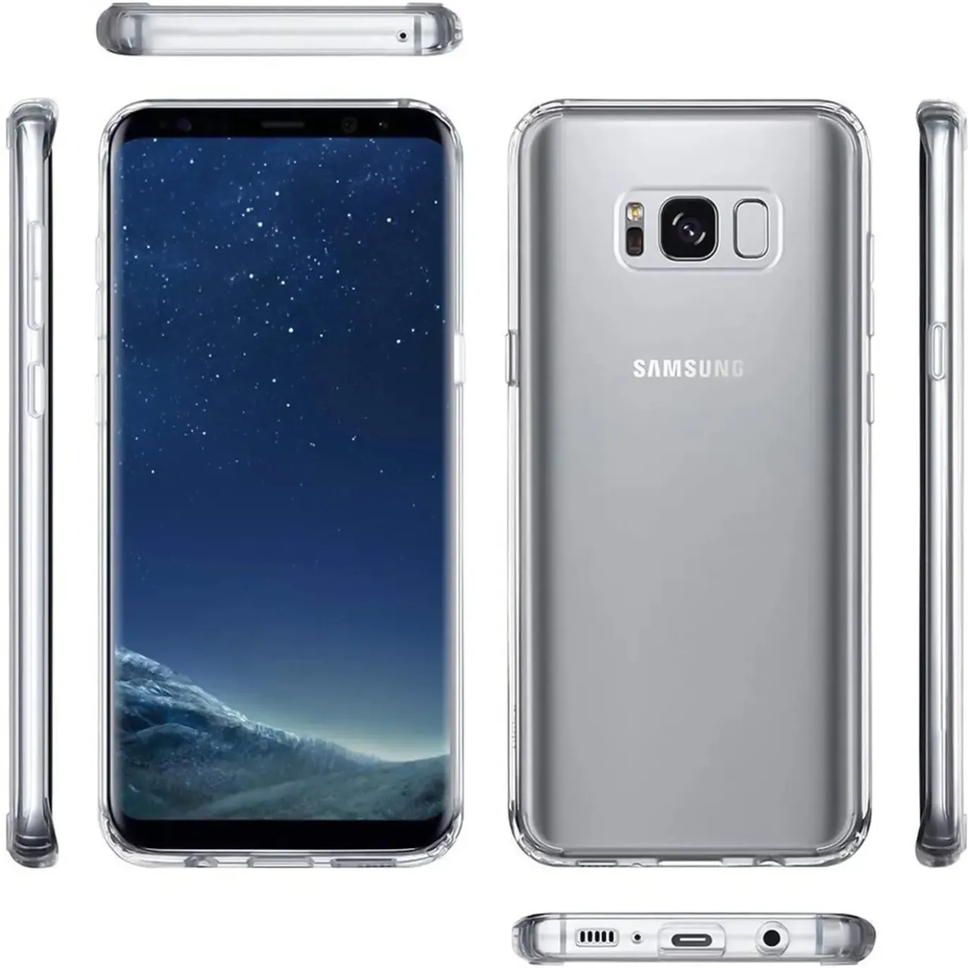 Samsung Galaxy S8 Plus - Slim Clear Case Hülle