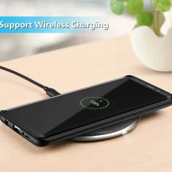 Samsung Galaxy S9 Plus - Slim Silikon Backcover Schwarz
