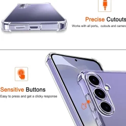 Samsung Galaxy S24 Plus - Stoßfestes Clear Case