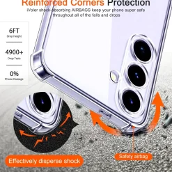 Samsung Galaxy S24 Plus - Stoßfestes Clear Case