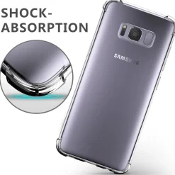Samsung Galaxy S8 Plus - Stoßfestes Clear Case