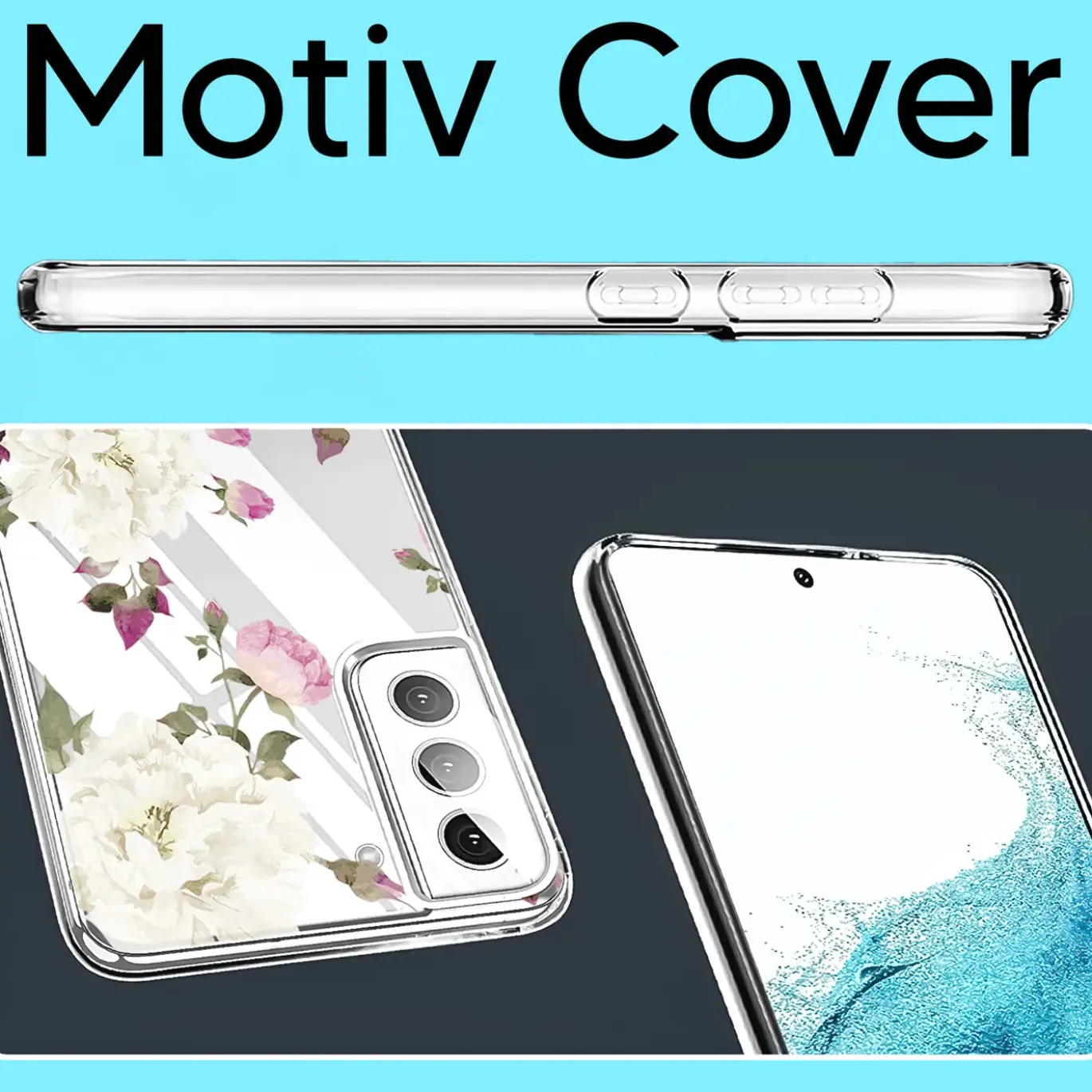 Samsung Galaxy S22 Plus - TPU Case mit Motivdruck
