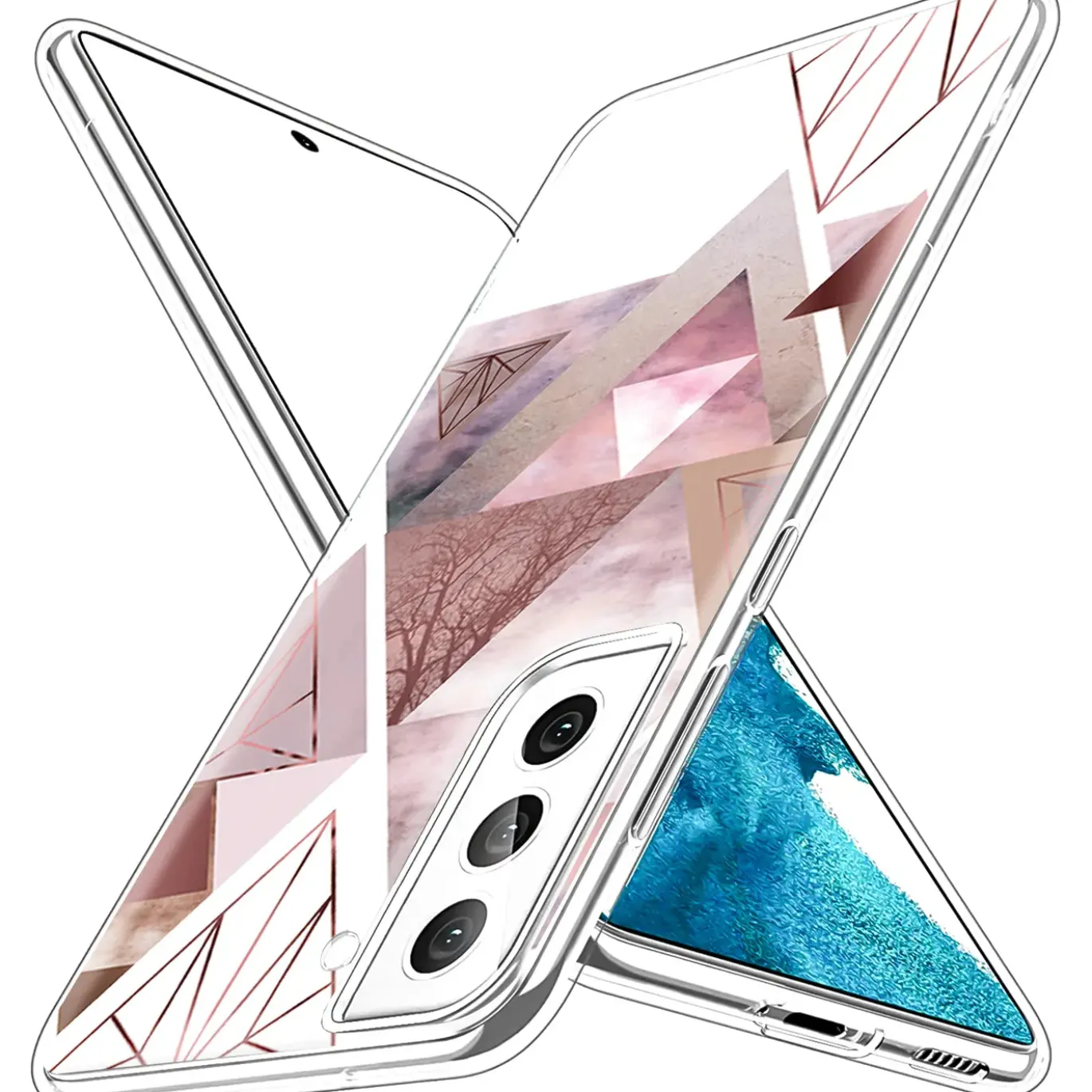 Samsung Galaxy S22 Plus - TPU Case mit Motivdruck