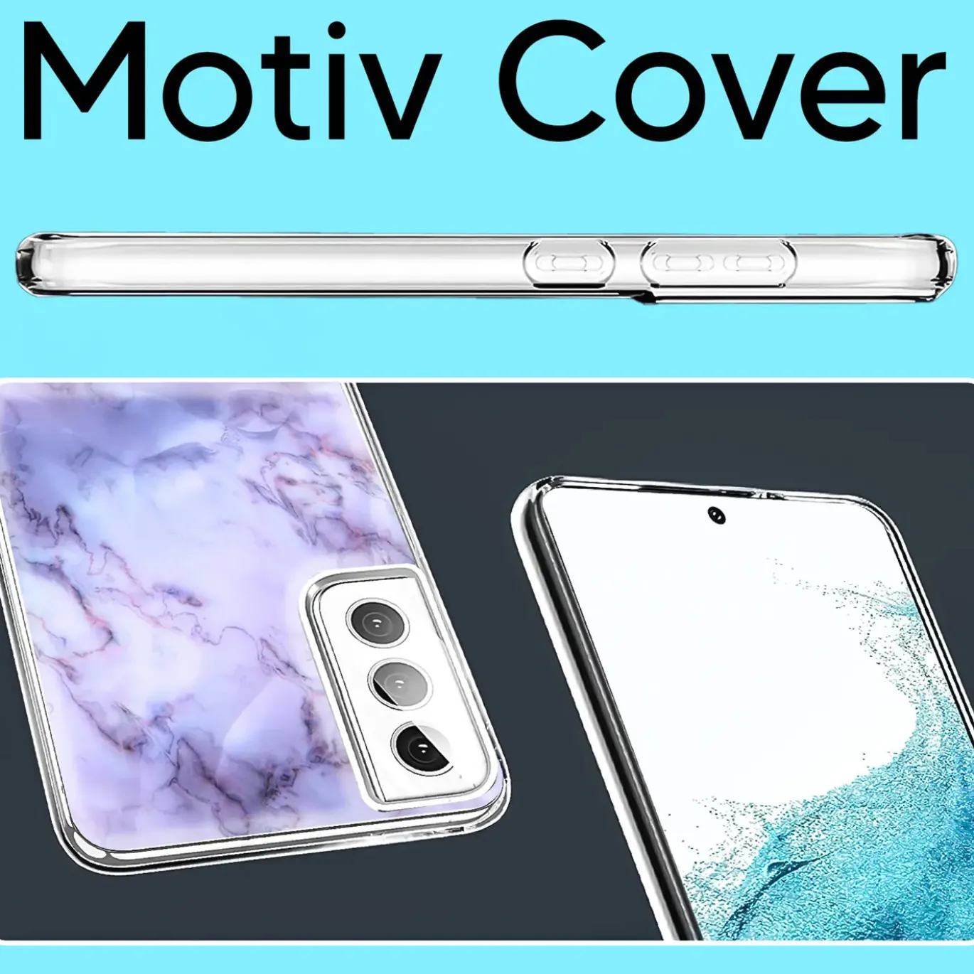 Samsung Galaxy S22 Plus - TPU Case mit Motivdruck