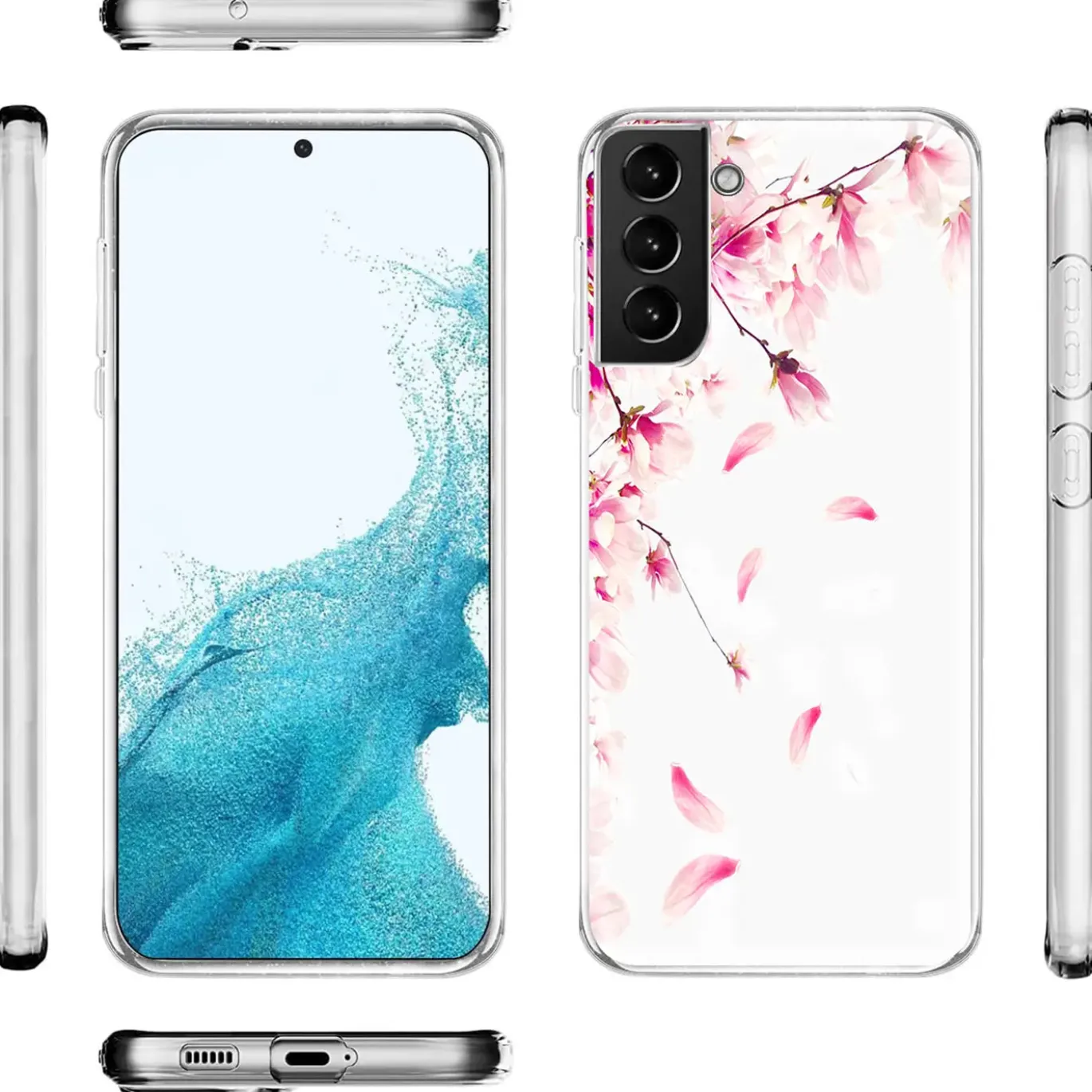 Samsung Galaxy S22 Plus - TPU Case mit Motivdruck