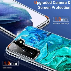 Samsung Galaxy S21 Plus - TPU Case mit Motivdruck