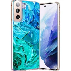 Samsung Galaxy S21 Plus - TPU Case mit Motivdruck