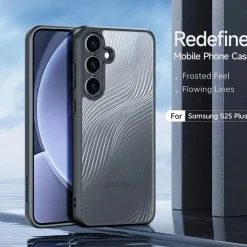 Samsung Galaxy S25 Plus - TPU Rückschale mit Wellenmuster