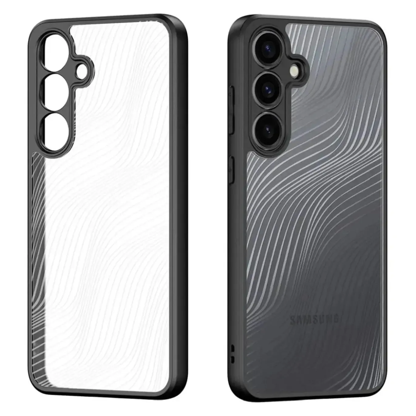 Samsung Galaxy S25 Plus - TPU Rückschale mit Wellenmuster