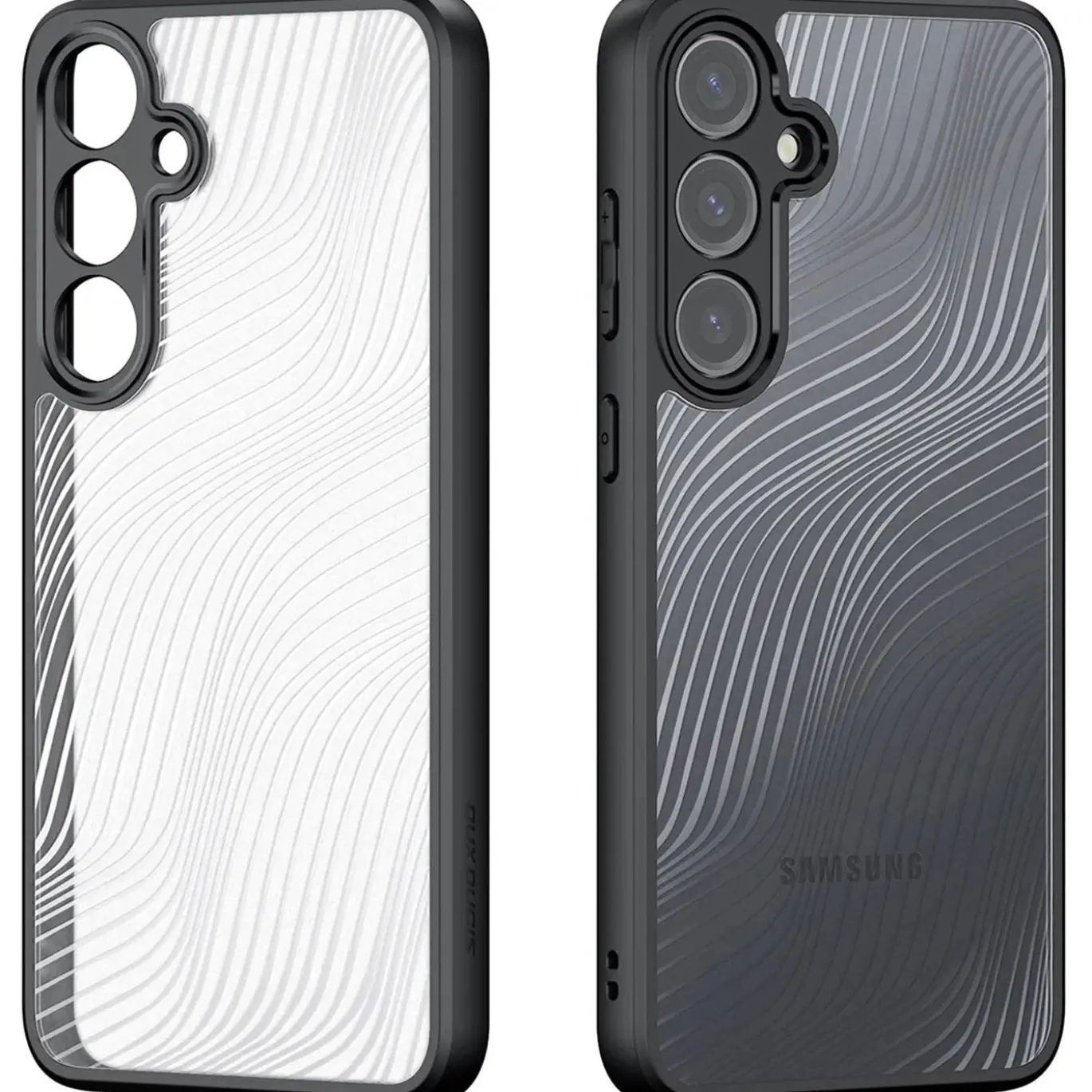 Samsung Galaxy S24 Plus - TPU Rückschale mit Wellenmuster