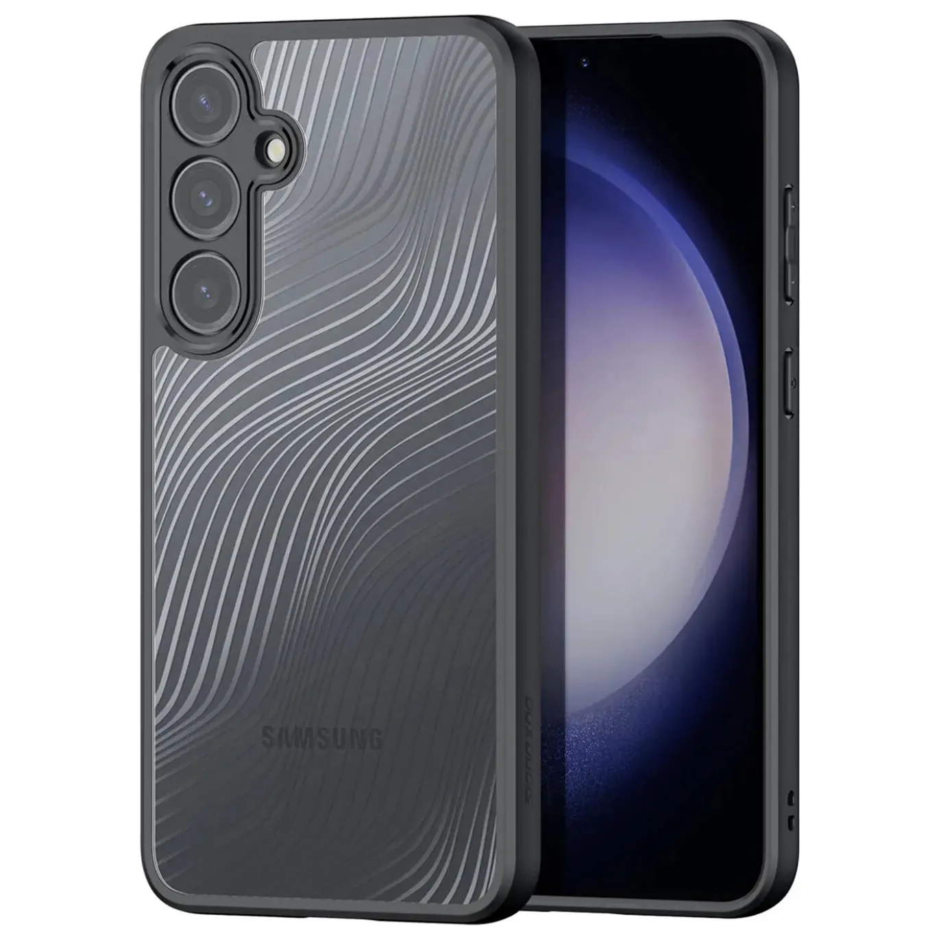 Samsung Galaxy S24 Plus - TPU Rückschale mit Wellenmuster