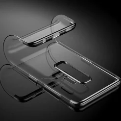 Samsung Galaxy S9 Plus - Transparente Hülle mit Akzenten