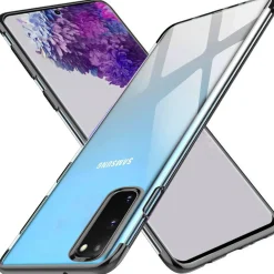 Samsung Galaxy S20 Plus - Transparente Hülle mit Akzenten