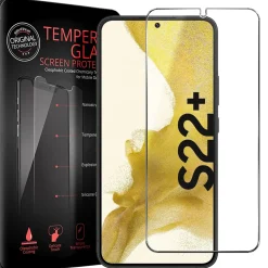 Samsung Galaxy S22 Plus - 2x 9H Panzer Glasfolie, Displayfolie