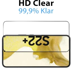 Samsung Galaxy S22 Plus - 2x 9H Panzer Glasfolie, Displayfolie