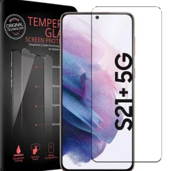 Samsung Galaxy S21 Plus - 2x 9H Panzer Glasfolie, Displayfolie