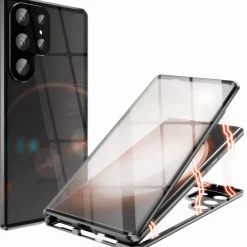 Samsung Galaxy S23 Ultra - 360° Glas Hülle mit Rundumschutz