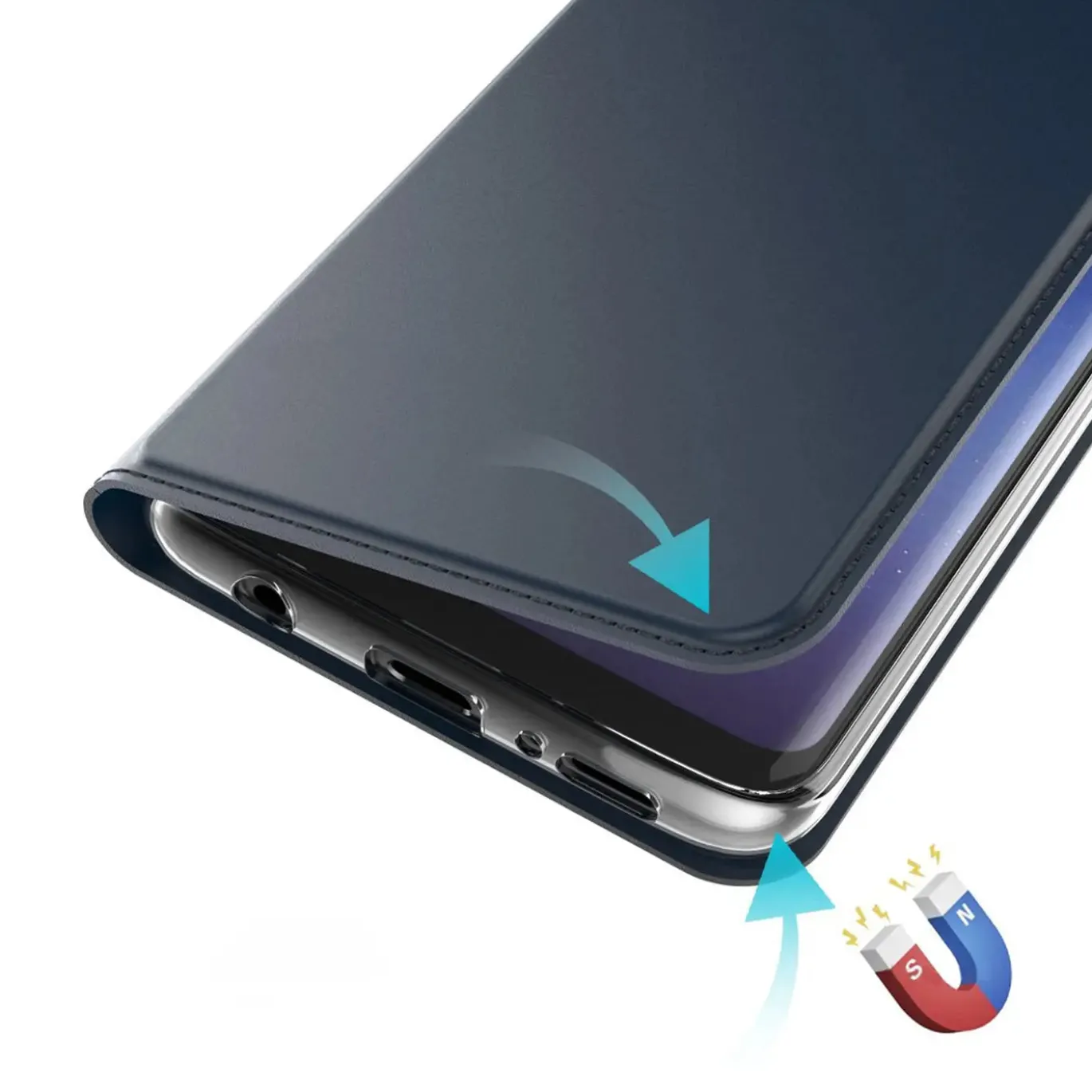 Samsung Galaxy S24 Ultra - Booklet Case mit Magnetverschluss