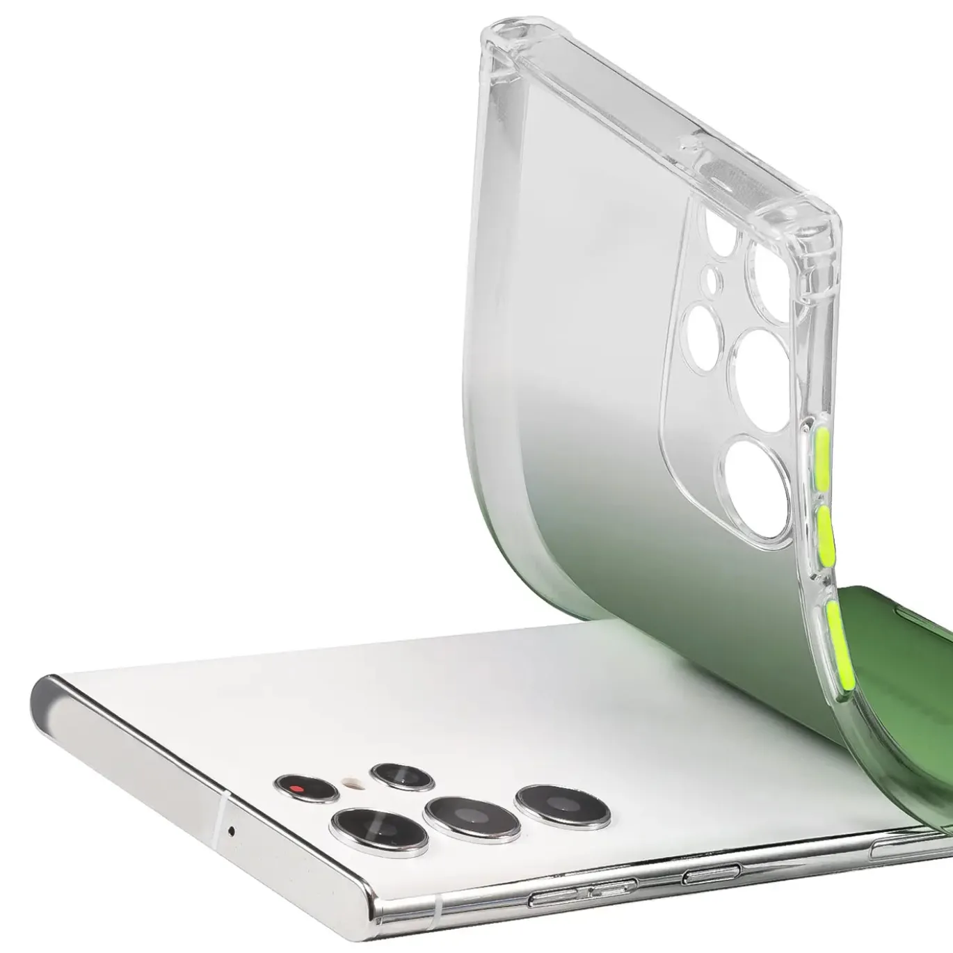 Samsung Galaxy S21 Ultra - Farbverlauf Hülle ultra dünn