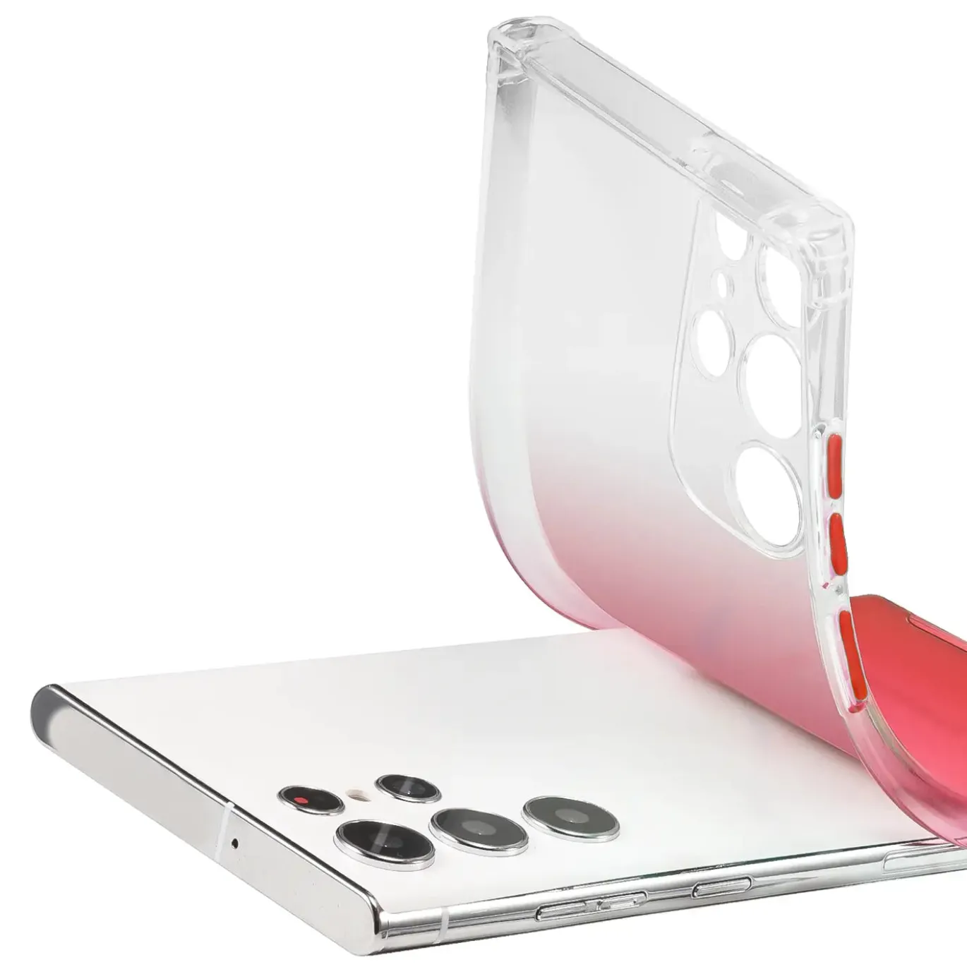 Samsung Galaxy S21 Ultra - Farbverlauf Hülle ultra dünn