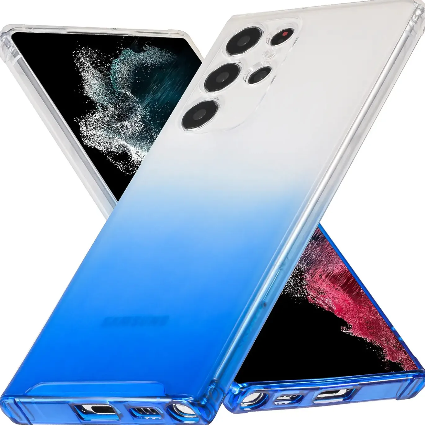Samsung Galaxy S21 Ultra - Farbverlauf Hülle ultra dünn