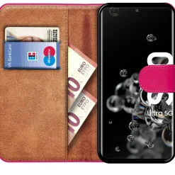 Samsung Galaxy S20 Ultra - Klapphülle mit Kartenfächern