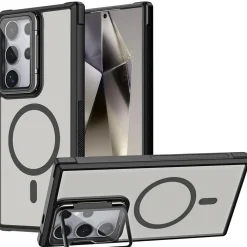Samsung Galaxy S24 Ultra - MagSafe Hülle mit Glas & Schutzfunktion