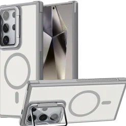 Samsung Galaxy S24 Ultra - MagSafe Hülle mit Glas & Schutzfunktion