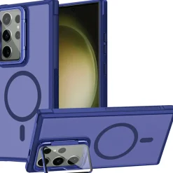 Samsung Galaxy S23 Ultra - MagSafe Hülle mit Glas & Schutzfunktion