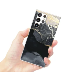 Samsung Galaxy S22 Ultra - Marmor & Sand Design Hülle