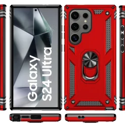 Samsung Galaxy S24 Ultra - Outdoor Hardcase mit Ringhalter