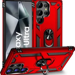 Samsung Galaxy S24 Ultra - Outdoor Hardcase mit Ringhalter