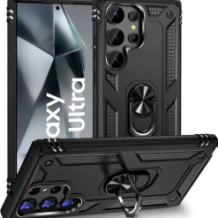 Samsung Galaxy S24 Ultra - Outdoor Hardcase mit Ringhalter