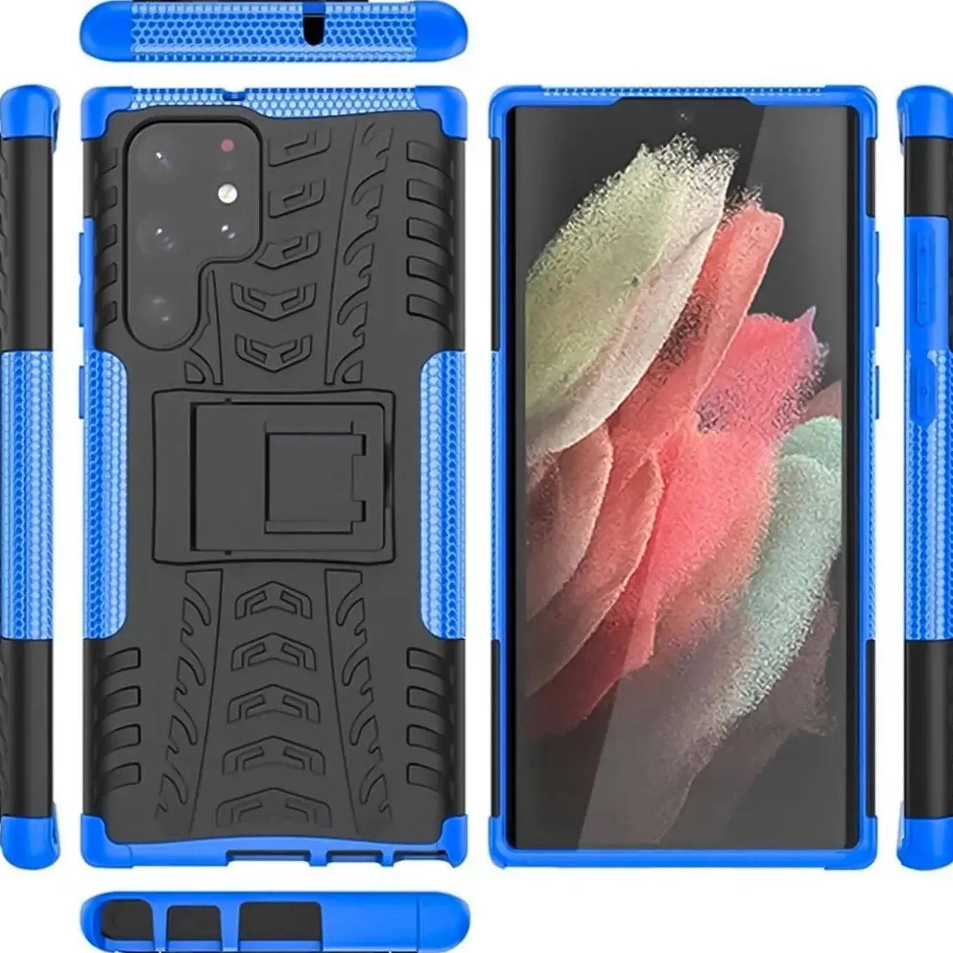 Samsung Galaxy S23 Ultra - Outdoor Hülle 2-teiliges Schutzcase
