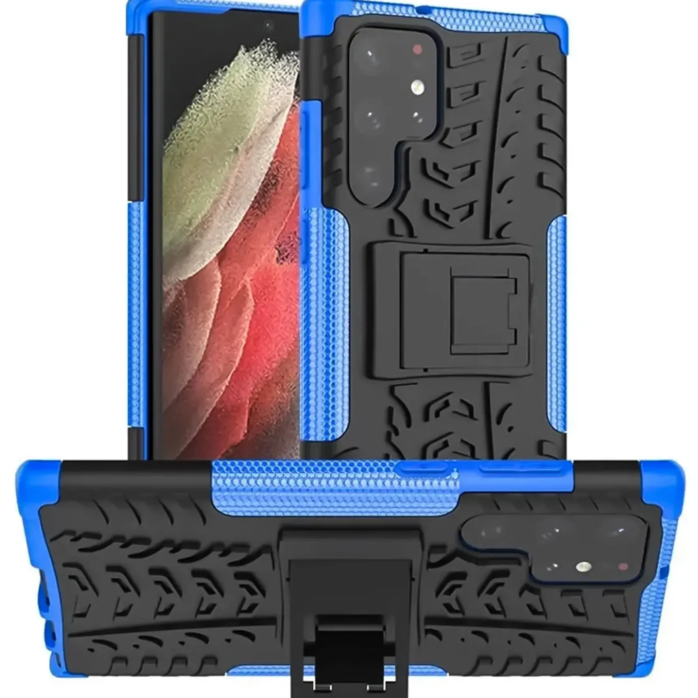 Samsung Galaxy S23 Ultra - Outdoor Hülle 2-teiliges Schutzcase