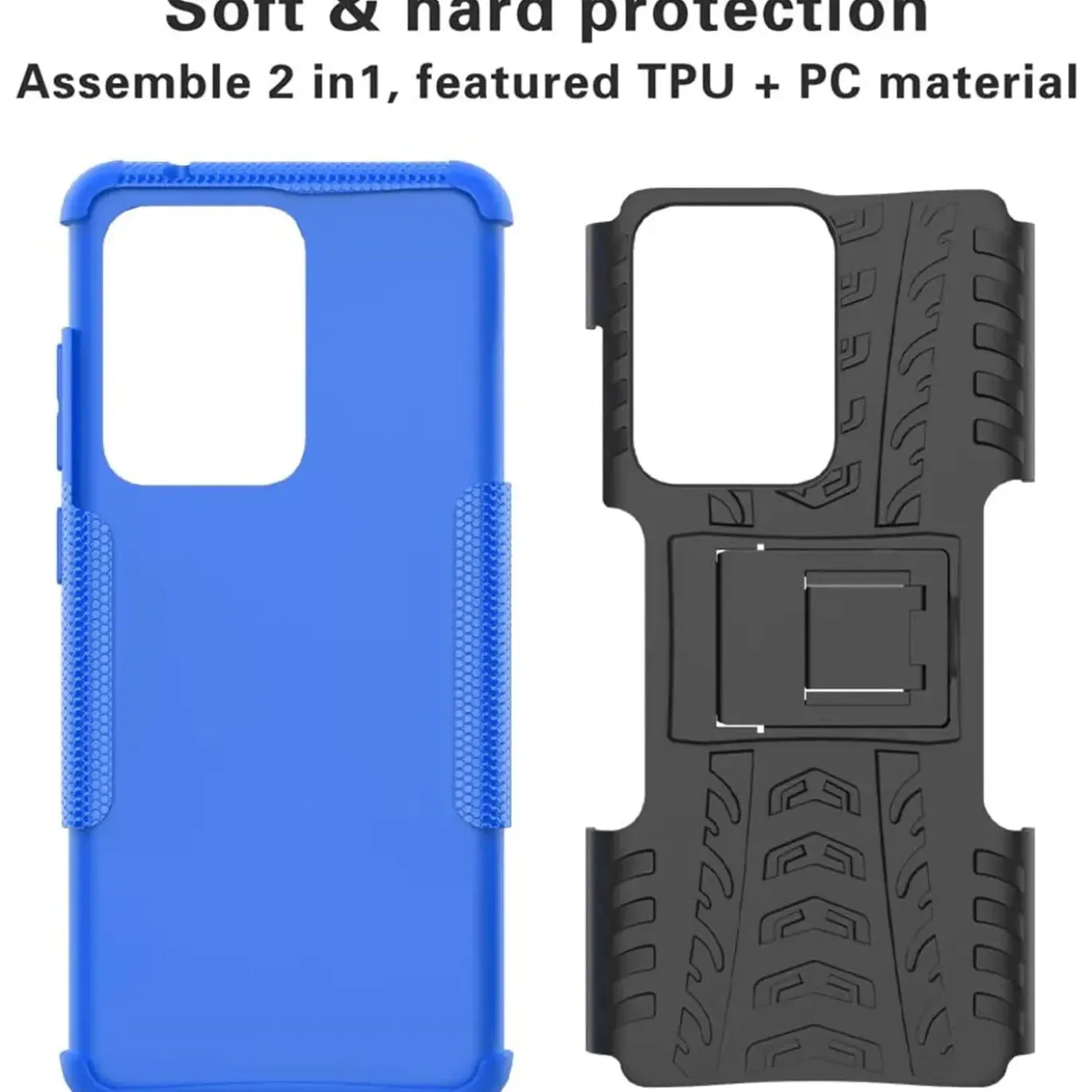 Samsung Galaxy S20 Ultra - Outdoor Hülle 2-teiliges Schutzcase