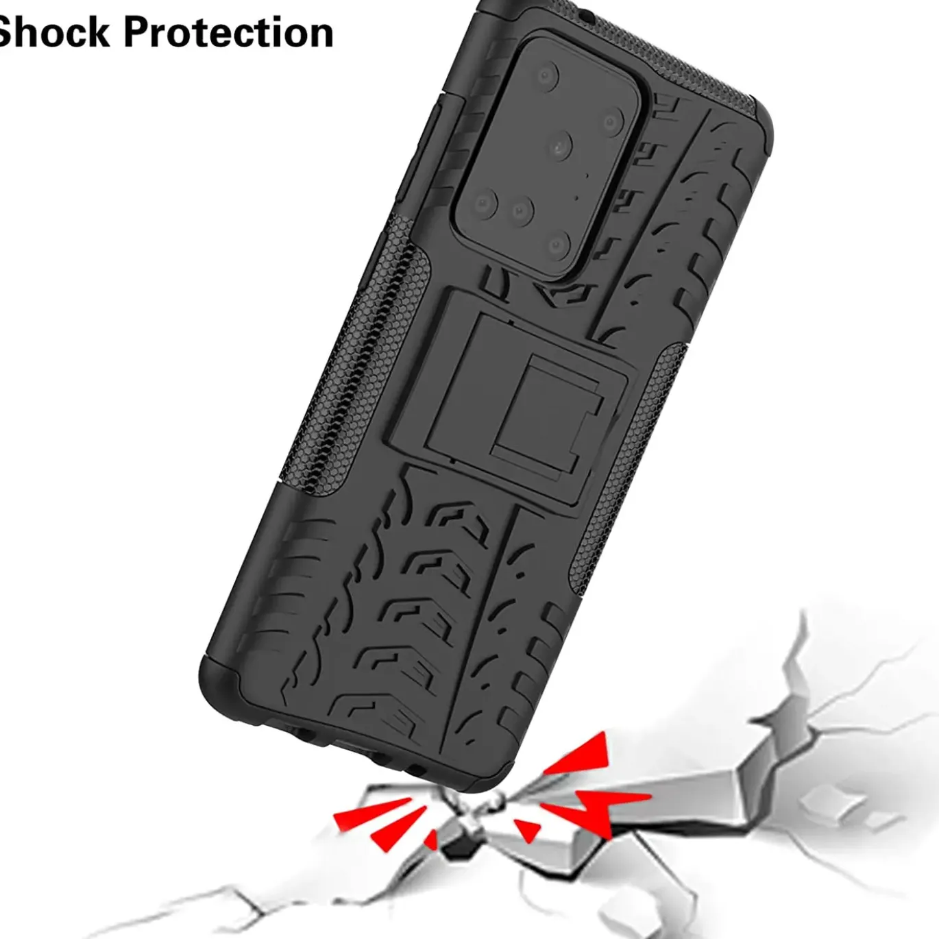 Samsung Galaxy S20 Ultra - Outdoor Hülle 2-teiliges Schutzcase