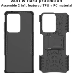 Samsung Galaxy S20 Ultra - Outdoor Hülle 2-teiliges Schutzcase