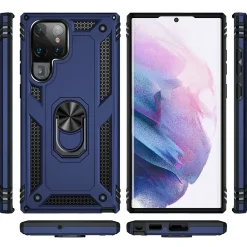 Samsung Galaxy S22 Ultra - Outdoor Hardcase mit Ringhalter