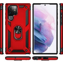 Samsung Galaxy S23 Ultra - Outdoor Hardcase mit Ringhalter