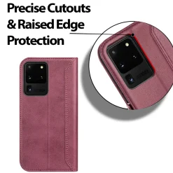 Samsung Galaxy S20 Ultra - Robuste Klapphülle mit RFID Block