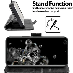 Samsung Galaxy S20 Ultra - Robuste Klapphülle mit RFID Block
