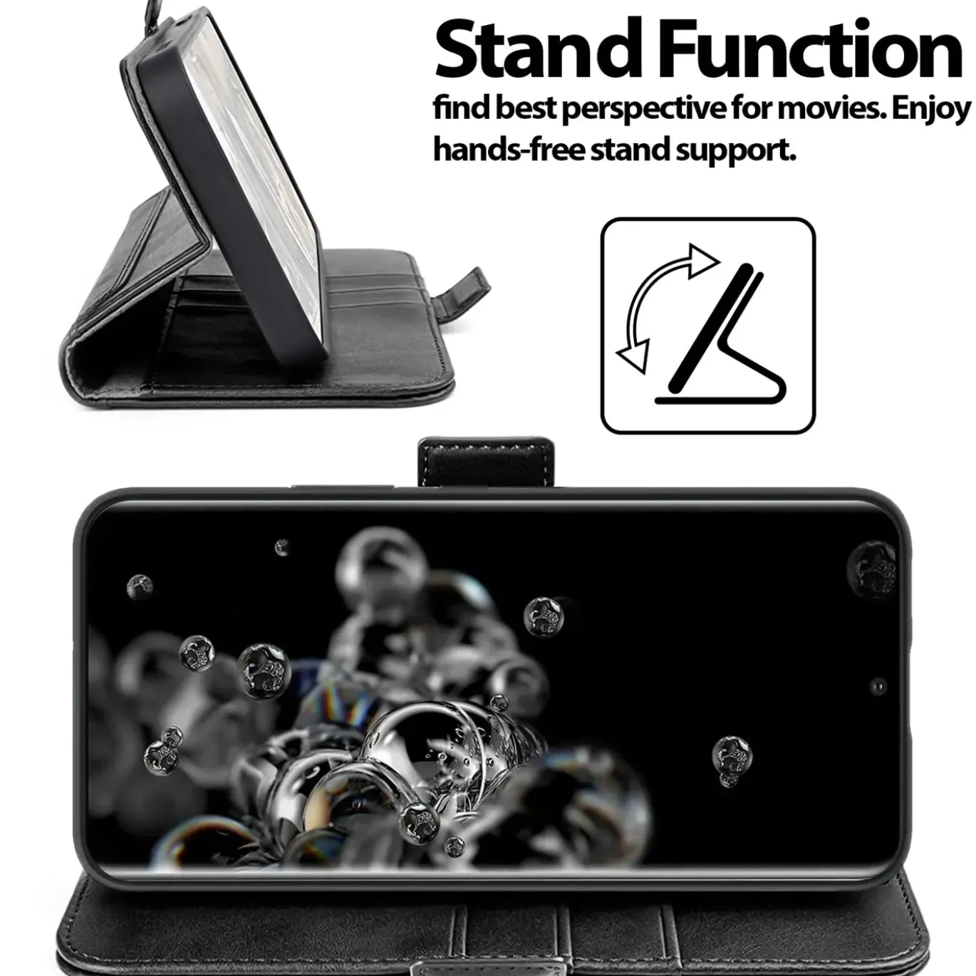 Samsung Galaxy S20 Ultra - Robuste Klapphülle mit RFID Block