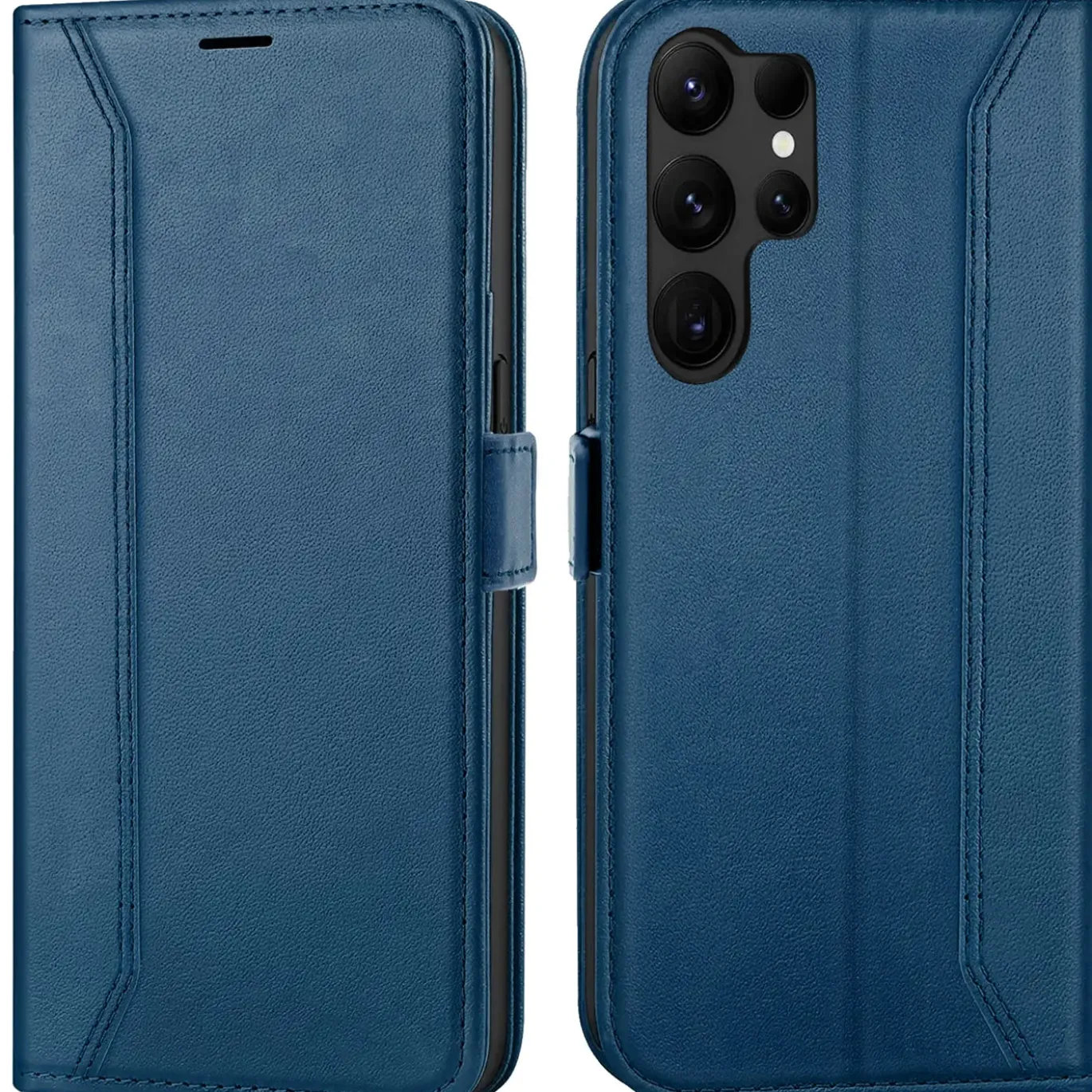 Samsung Galaxy S23 Ultra - Robuste Klapphülle mit RFID Block